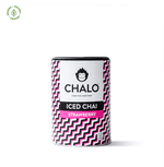 Chalo Strawberry Iced Chai, fruity sweetness with natural jaggery, refreshing twist on iced tea for BBQs and parties.