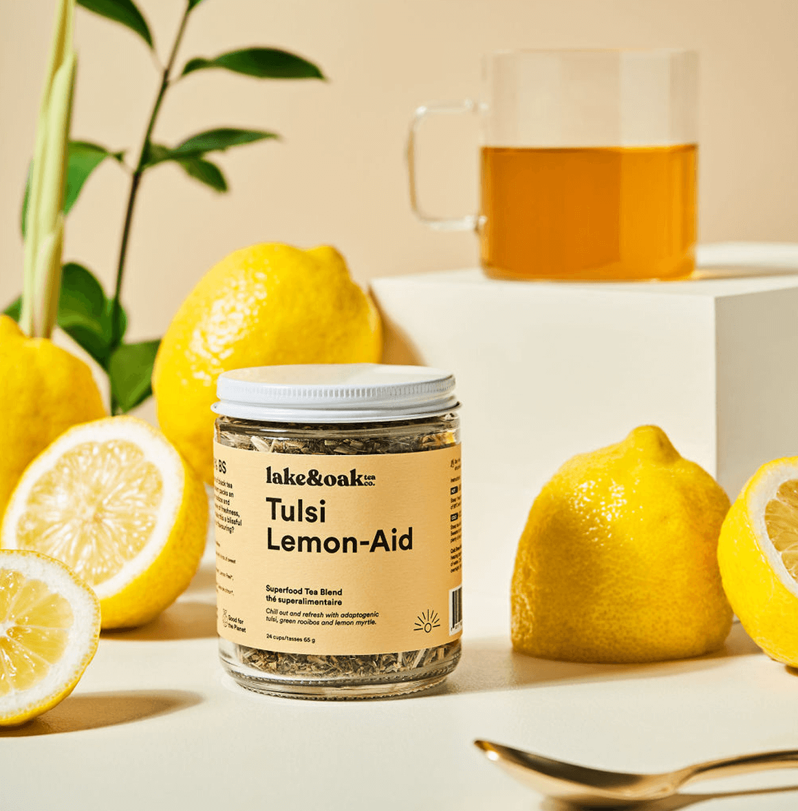 Tulsi Lemon-Aid