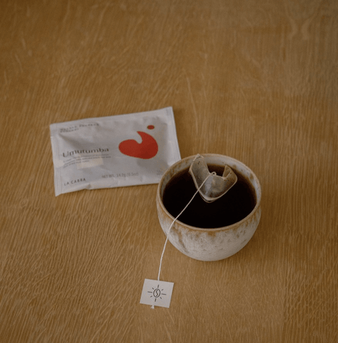 Burundi specialty coffee by La Cabra, Umutumba from Heza station with black-tea and apricot notes, crafted by the Long Miles Coffee Project.